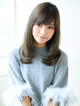 アフロート ディル(AFLOAT D'L) 《AFLOATディル 井上紗矢香》ナチュラルレイヤーセミロング