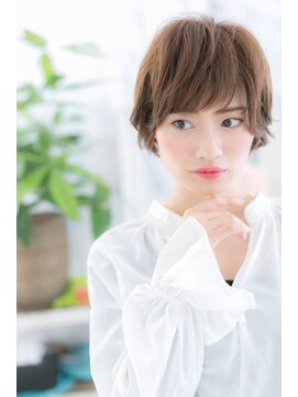 ミック 日暮里店(miq) 大人ガーリー◎くせ毛風アシメショートa