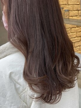 アース 三軒茶屋店(HAIR&MAKE EARTH) ほんのりピンクなベージュカラー