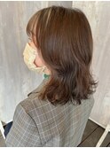 レイヤーカット/巻き髪風パーマ/20代/30代/40代