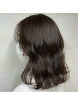 アンククロス 表参道(ANKH CROSS)&nbsp;赤みを抑えたブリーチなしオリーブブラウン