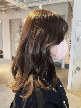 ザコーストバイネオリーブ 辻堂店(The coast by neolive) イエベchocolate beige ヨシンモリヘア