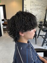 ミオ(Mio) 滋賀、南草津、メンズ美容室、波巻きツイストスパイラルパーマ