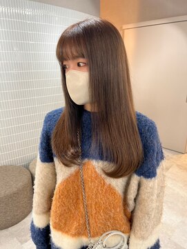 ボタン ハカタ(VOTAN hakata) 【YU_KA】レイヤーカット×ベージュカラー