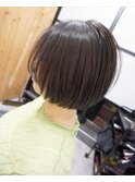 丸みボブ/ボブショート