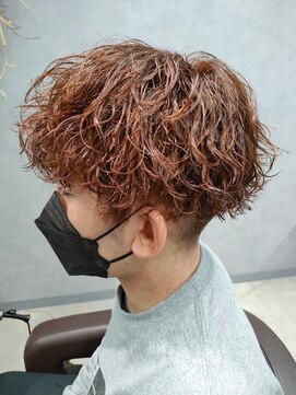 リット×ベリエ(Lit.×belier) 波巻きスパイラルツイストスパイラルパーママッシュメンズヘア