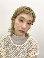 ピークアブー アヴェダ アトレ恵比寿(PEEK-A-BOO AVEDA)&nbsp;ウルフショートウルフインナーグレージュ前髪あり
