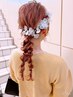◆早朝ヘア＆メイク◆８：００台早朝料金+ヘアセット&フルメイク￥１０５００