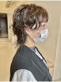ショートウルフパーマ