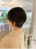くせ毛を抑える酸熱トリートメントに丸みショートヘア☆