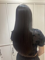 アマレット(Amaretto)&nbsp;【ナチュラルストレート×モカグレージュ】