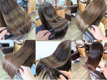 エルパライソ(Hair make Elparaiso)の写真/【いつまでも綺麗な髪でいたい】大注目oggiotto取扱い店♪そのダメージ諦めないで！自宅で簡単うるツヤ髪に