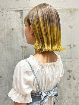 ユルリカ 新宿店(yulrica)の写真/髪色で魅せる…キレイの法則。高発色と色長持ちを実現した艶と潤い◎の絶品カラー！