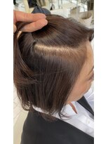 ヘアメイク ミューズ 自由が丘(Hair Make Muse) アフター → ビフォア　右にスワイプ*【脱白髪染め/白髪ぼかし】