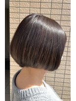 ラック 海老名店(LUCK) 【つやつや、重めが好きな方向け◎】グレージュボブ