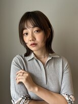 切りっぱなしボブ/顔周りレイヤー/前髪/原宿神宮前