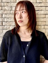 アルネ(arne)&nbsp;顔まわりレイヤー×切りっぱなし