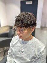 リーオオサカ(Lee Osaka) 波巻きメンズパーマスタイル