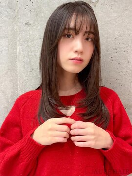 オーブヘアー マーゼル 上田店(AUBE HAIR mazzel) 20代・30代_ショコラブラウン_ロングレイヤー