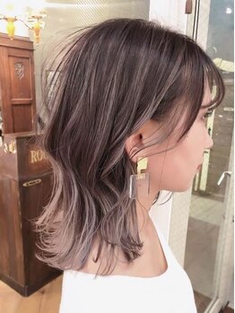 ロコスピアーズ(ROCO SPEARZ)の写真/【圧倒的なリピート率】大人気メニュー”白髪ぼかし”デザインカラーで、あなたのスタイルをアップデート♪