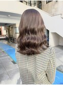 ブリーチなしダブルカラーグレージュ