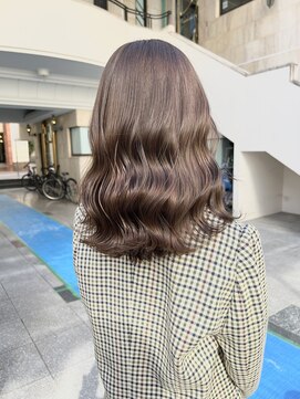 ストック(stock) ブリーチなしダブルカラーグレージュ