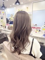 リゴレット 春日部東口店(RIGOLETTO)&nbsp;ナチュラルハイライトミルクティーベージュ