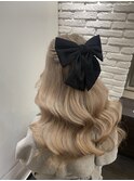 色落ちカラー+ヘアセット