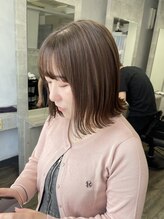 ハイル(KHAIR)&nbsp;透明感◎くすみベージュ♪/梅田美容室/中村美伶