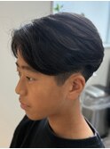 曲がる縮毛矯正/縮毛矯正/センターパート/千葉駅/千葉/齊藤大樹