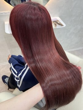 エス(Ess) 美髪/ワイドバング/ホワイトブロンド[髪質改善/ヘアセット/大宮]