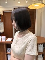 コレット 大宮(collet)&nbsp;大宮韓国タッセルボブヘイリー切りっぱなし前下がりボブ20代30代