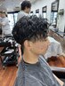 【平日限定】平日限定メンズカット＋ツイストスパイラルパーマ￥10560