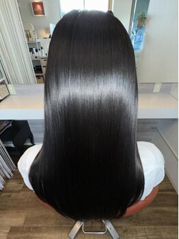 アプティ マーフ(appty maaf)の写真/髪質改善縮毛矯正＆超高濃度水素トリートメントで、理想の美髪、艶髪を叶えます♪