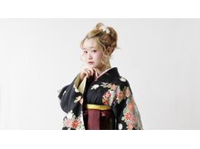 ヘアーサロンパンチ(hair salon PUNCH)の雰囲気（着付けやヘアセット、メイクもお任せ下さいLINEID→ @guw2205c）