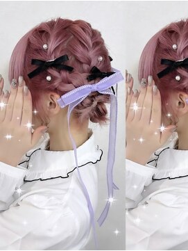 ヘアセット専門店 ナゴミ 池袋店(nagomi) 編み込みツイン