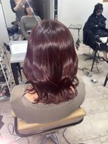アジールヘア 所沢プロペ通り店(agir hair)&nbsp;ワインレッドカラー 所沢