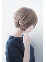 セイドット オモテサンドウ(Say. omotesando)&nbsp;Say.ショートボブ丸みショートアッシュブロンドホワイトシルバー