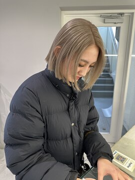 キオク(KIOX) ワンカラー/ブリーチカラー/髪質改善/ハイトーンカラー