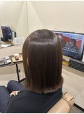 外ハネぱつっとボブ☆ 髪質改善ストレート/縮毛矯正/個室/浦和