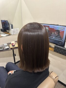 ベルポ(Bellpo) 外ハネぱつっとボブ☆ 髪質改善ストレート/縮毛矯正/個室/浦和
