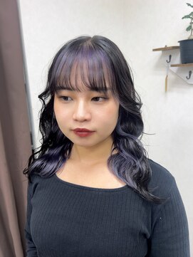 リングバイモアムー(Ring by Moremuu) <Hazuki>   インナーパープル