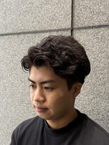 ヘアモード キクチ 銀座店&nbsp;銀座　ツーブロック毛流れパーマ