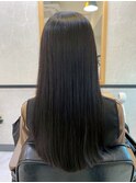 【酸性ストレート×髪質改善バイカルテトリートメント】