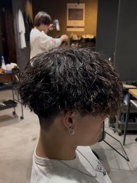 スウェル 柏店(Swell) MEN’S HAIR/波巻きツイストスパイラル/リバースセンターパート