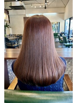 ハーティム 代官山 恵比寿(Heartim) ピンクブラウン/ 代官山/縮毛矯正/髪質改善/酸性ストレート