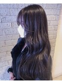 ラベンダーカラー/髪質改善/イメチェン/ピンクベージュ/新宿