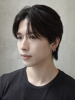 ニカ(NIKA)&nbsp;センターパート/韓国メンズヘア
