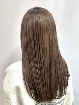 ヘア イノウエ HAIR INOUE 透明感 ブラウンベージュ♪