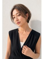 アッシュ 学芸大学店(Ash)&nbsp;ショートボブ/ハンサムショート/白髪ぼかし/ハイライト/脱白髪染